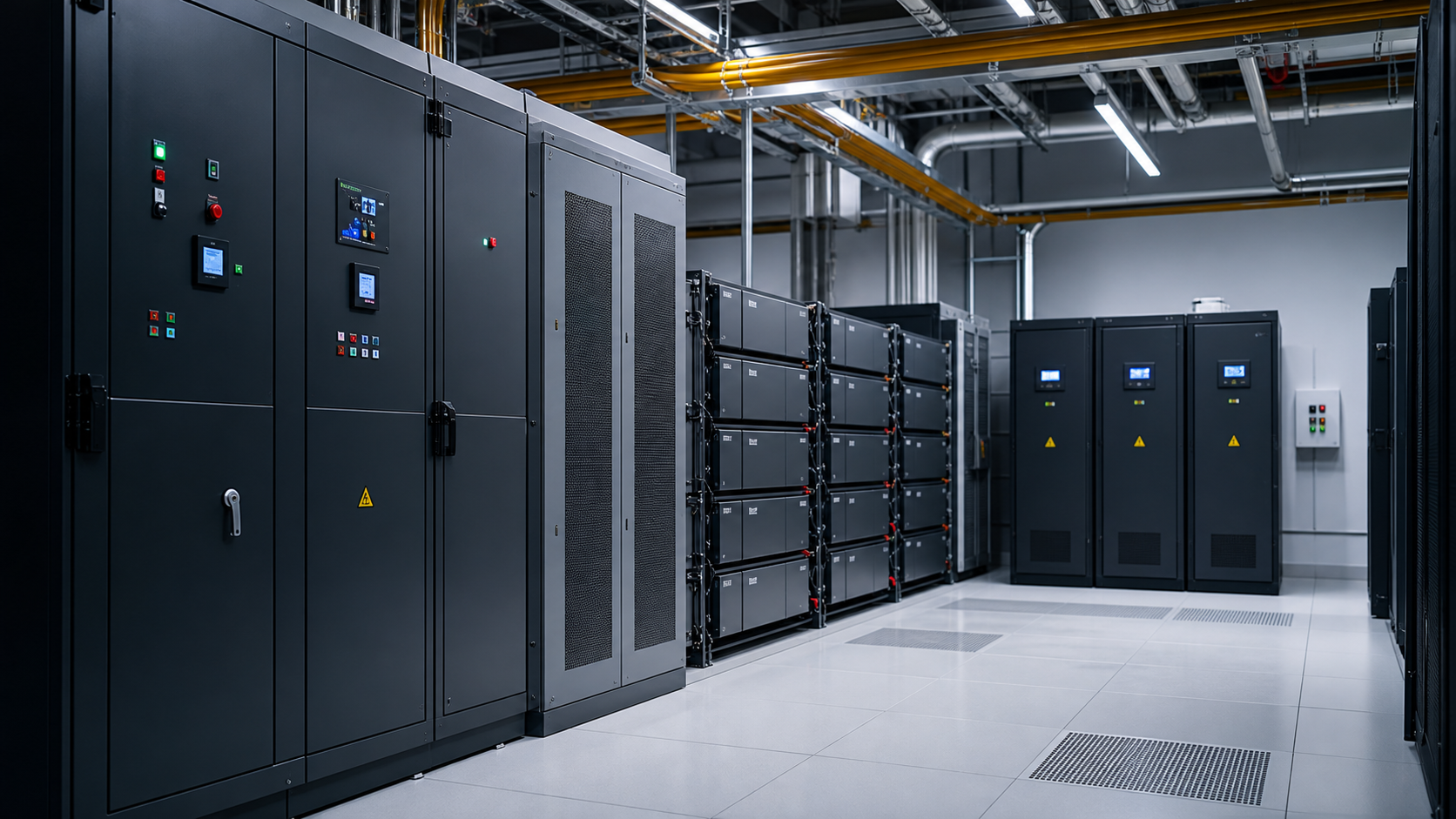 Sistemas de energía crítica y respaldo para continuidad operativa