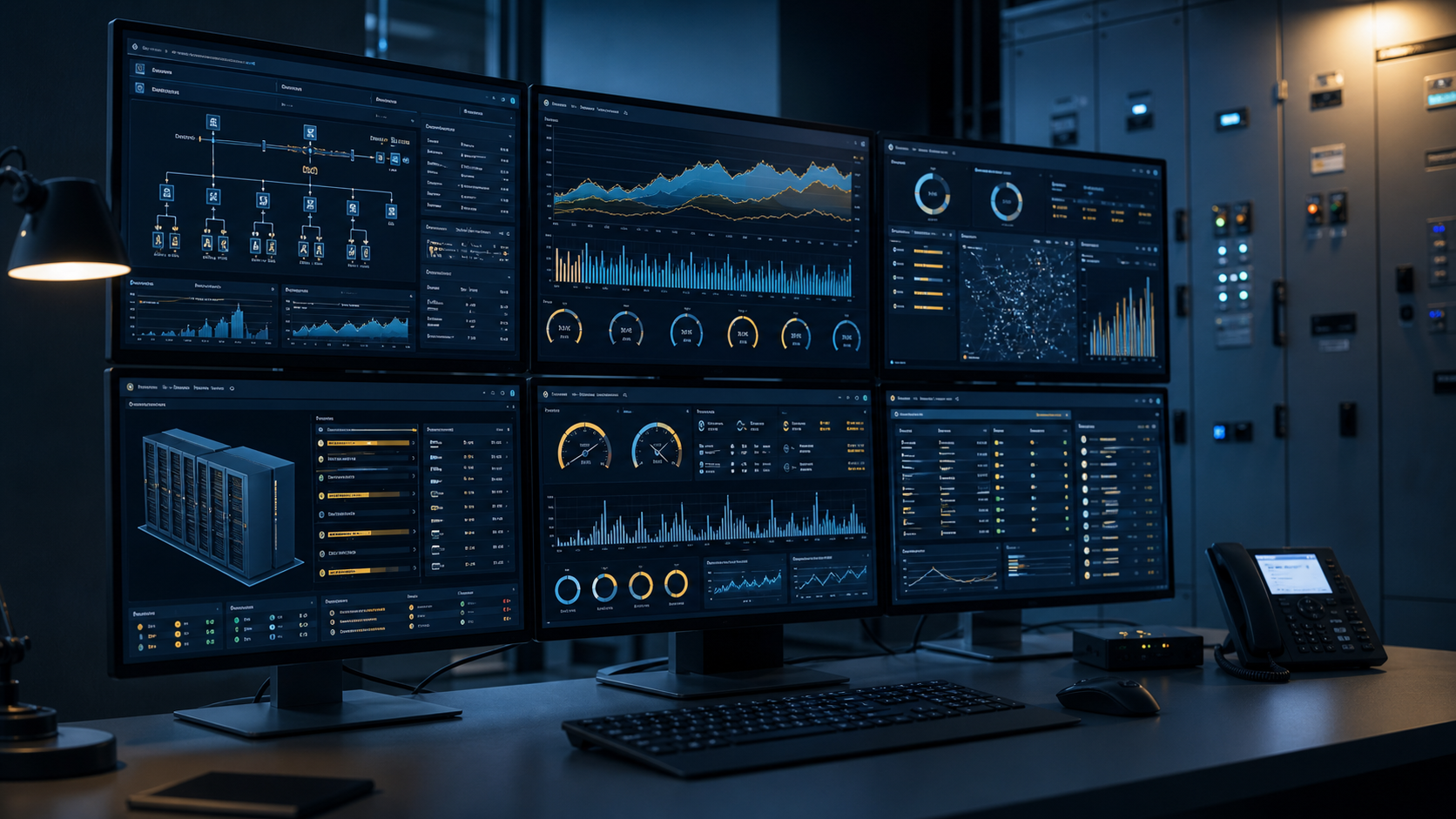Monitoreo técnico de infraestructura crítica