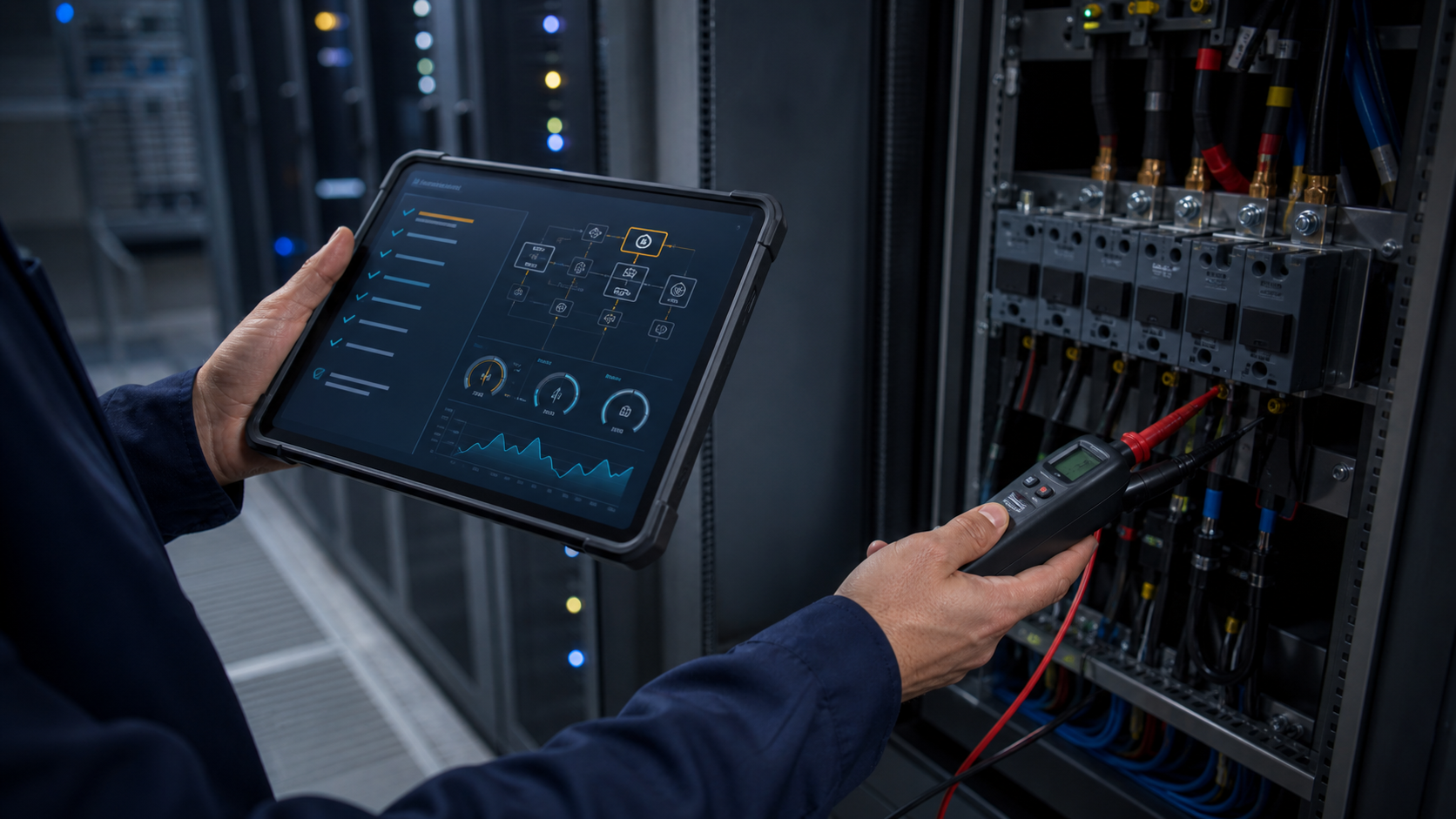 Diagnóstico técnico en infraestructura crítica